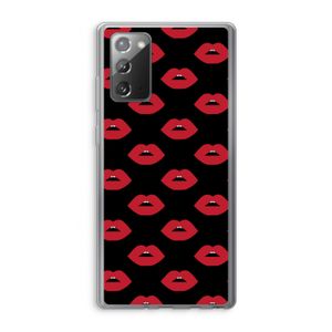 Lips: Samsung Galaxy Note 20 / Note 20 5G Transparant Hoesje