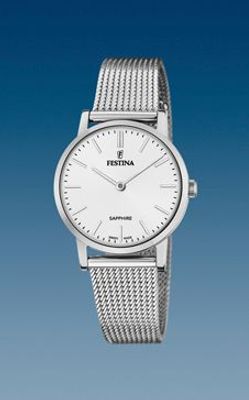 Horlogeband Festina F20015 / F20015-1 Mesh/Milanees Staal
