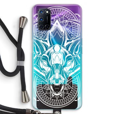Oh Deer: Oppo A92 Transparant Hoesje met koord