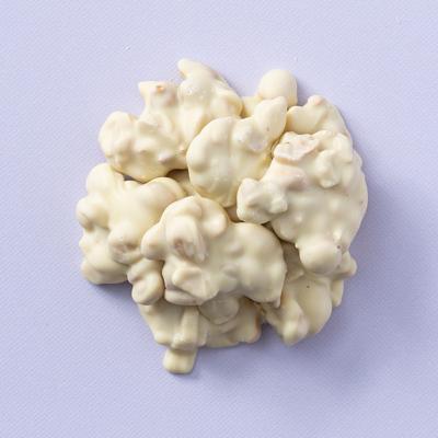 Ambachtelijke pindarotsjes WIT 400 gram