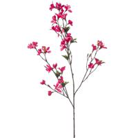 Kunstbloem Azalea bloesem - 90 cm - fuchsia roze - Kunst zijdebloemen