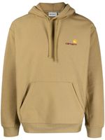 Carhartt WIP hoodie à logo brodé - Vert