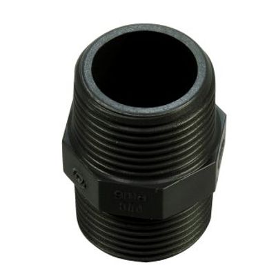 Draadnippel / Dubbelnippel buitendraad 3/4 inch