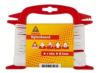 Nylonkoord wit 4mm II - Deltafix
