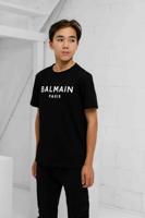 Balmain BX8P01 T-Shirt Kids Zwart - Maat 158 - Kleur: Zwart | Soccerfanshop