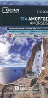 Wandelkaart 314 Amorgos | Terrain maps - thumbnail