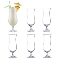 Vicrila Blue Hawaii Cocktailglas - 6x - gehard glas - 47 cl - hurricane glas - longdrink