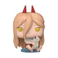 Funko Pop! figuur Chainsaw Man Power met Meowy