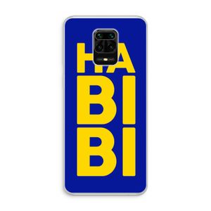 Habibi Blue: Xiaomi Redmi Note 10 Lite Transparant Hoesje
