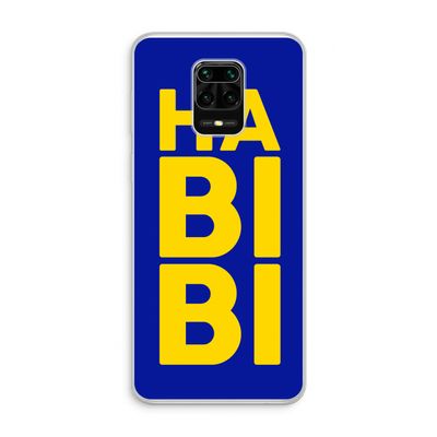Habibi Blue: Xiaomi Redmi Note 10 Lite Transparant Hoesje