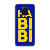 Habibi Blue: Xiaomi Redmi Note 10 Lite Transparant Hoesje