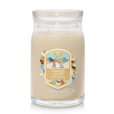 Yankee Candle Vanilla flurries signature large jar