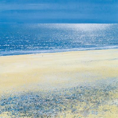Kunstdruk Paul Evans - Silver Tide 61x61cm