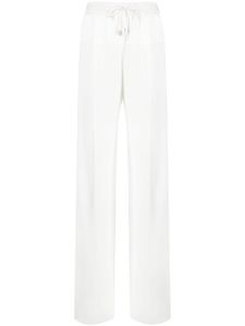 Ermanno Scervino pantalon à taille haute - Blanc