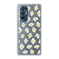 Spiegeleitjes: Oppo Find X3 Neo Transparant Hoesje Spiegeleitjes: Oppo Find X3 Neo Transparant Hoesje