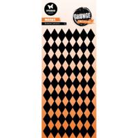 Studio Light • grunge collection mask stencil diamond pattern