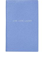 Smythson carnet Panama - Bleu - thumbnail