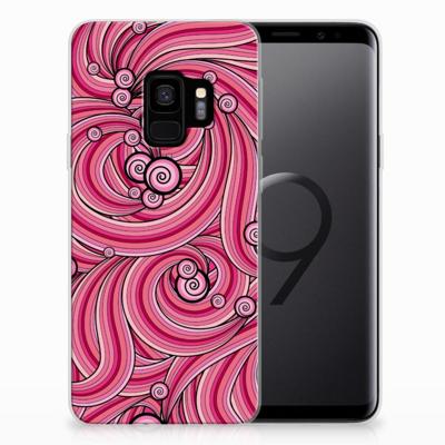 Samsung Galaxy S9 | Hoesje maken | Swirl Pink