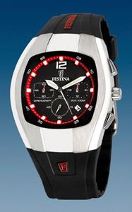 Horlogeband Festina F6720-3 Rubber Zwart