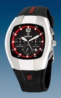 Horlogeband Festina F6720-3 Rubber Zwart - thumbnail