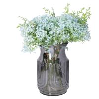 Kunstbloemen boeket Gipskruid - 2x - 30 cm - wit - kunst zijdebloem - Gypsophila