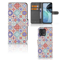 Motorola Moto G72 Bookcase Tiles Color - thumbnail