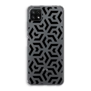 Crazy pattern: Samsung Galaxy A22 5G Transparant Hoesje