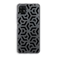 Crazy pattern: Samsung Galaxy A22 5G Transparant Hoesje