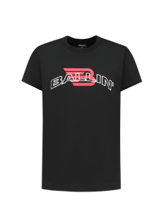 Ballin T-shirt met print - Zwart