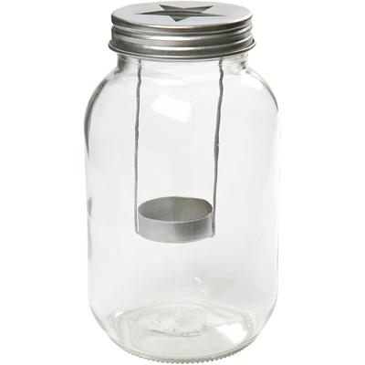 Creativ Company Lantaarn, h: 18 cm, d 10 cm, 1 stuk