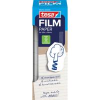 Plakband tesafilm papier 19mmx33m 8 rol