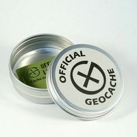 Magnetische Geocaching Container rond - M (71 x 26 mm) - thumbnail