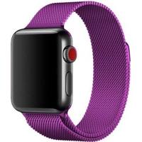 Apple Watch Milanese Band - Paars - 44, 45, 46 & 49mm Apple Watch Milanese Band - Paars - 44, 45, 46 & 49mm