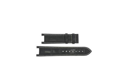 Horlogeband GC watches GCX72024G5S / X72024G5S Leder Zwart 13mm