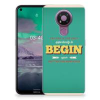 Nokia 3.4 | Siliconen hoesje | met naam Quote Begin