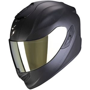 SCORPION EXO-1400 Evo Air Carbon Solid Mat, Integraalhelm, Zwart