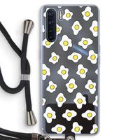 Spiegeleitjes: Oppo A91 Transparant Hoesje met koord
