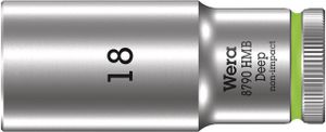 Wera 8790 HMB Deep Hand- en Machinedop met 3/8"-aandrijving, 16 x 64 mm 05004538001