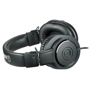 Audio-Technica ATH-M20X hoofdtelefoon/headset Hoofdtelefoons Bedraad Hoofdband Muziek Zwart