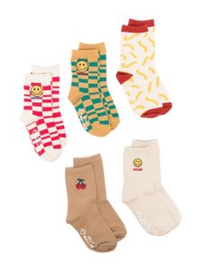 JELLYMALLOW lot de chaussettes Wonder - Tons neutres