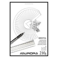 Tekenblok aurora a4 20 vel 210gr bristol | 10 stuks