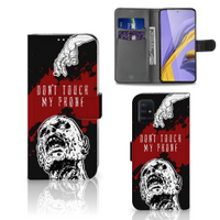 Samsung Galaxy A51 Portemonnee Hoesje Zombie Blood - thumbnail