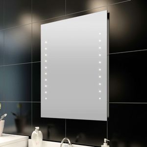 VidaXL Badkamerspiegel met led&apos;s 60x80 cm