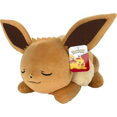 Pokémon pluchen knuffel slapende Eevee - 45 cm