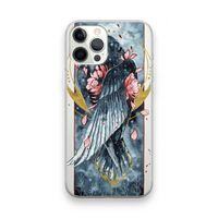 Golden Raven: iPhone 12 Pro Max Transparant Hoesje