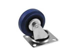 ROADINGER Swivel Castor 75mm blue