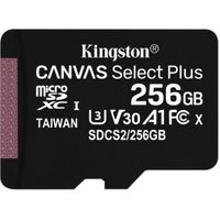 Kingston Technology Canvas Select Plus flashgeheugen 256 GB MicroSDXC Klasse 10 UHS-I - thumbnail