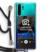 Music Player: Huawei P30 Pro Transparant Hoesje met koord