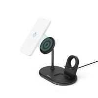 Hama 3in1 Draadloos Oplaadstation MagCharge Multi Voor IPhone AirPods En Watch - thumbnail