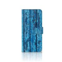 OnePlus 13 | Book Style Case | Wood Blue